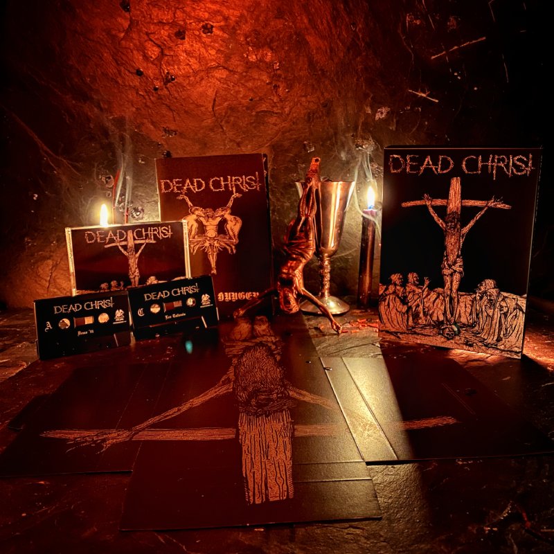 Dead Christ - Calling for the Black Heart of Damnation 2 x TAPE BOX