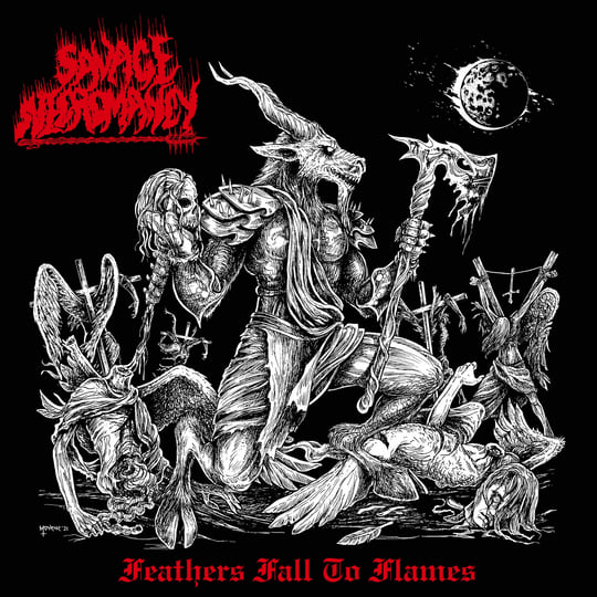 Savage Necromancy - Feathers Fall to Flames 12"