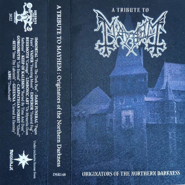 Various Artists - A Tribute To Mayhem - Originators Of The Northern Darkness TAPE