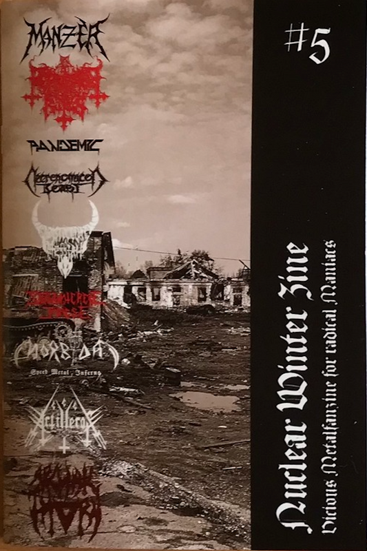 Nuclear Winter Zine #5 + extra NWN / Hospital Fest ZINE