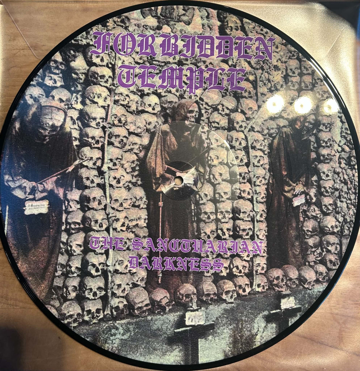 Forbidden Temple - The Sanctuarian Darkness PDISC 12"