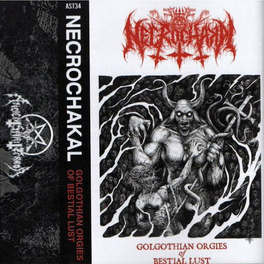 Necrochakal - Golgothian Orgies of Bestial Lust TAPE